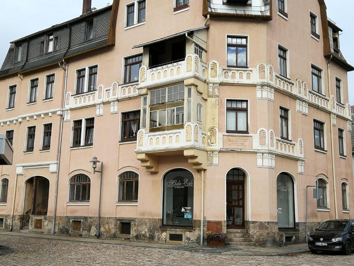 Ferienwohnung Erzgebirge Geyer Esterno foto